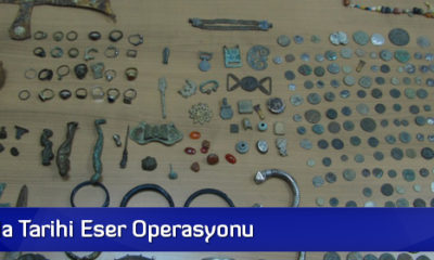 Çorum’da Tarihi Eser Operasyonu