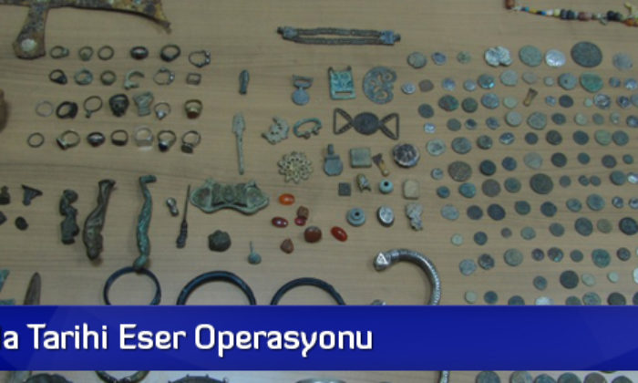 Çorum’da Tarihi Eser Operasyonu