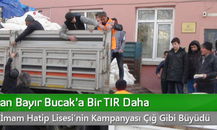 Çorum’dan Bayır Bucak’a Bir TIR Daha
