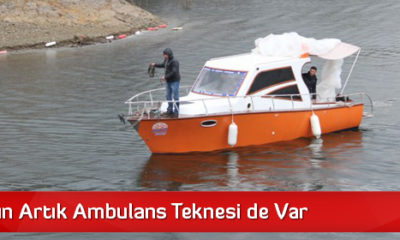 Çorum’un Artık Ambulans Teknesi de Var