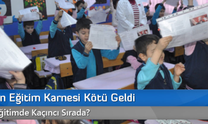 Çorum’un Eğitim Karnesi Kötü Geldi