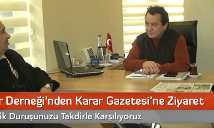 Emekliler Derneği’nden Karar Gazetesi’ne Ziyaret