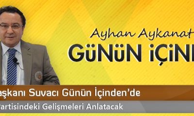 CHP İl Başkanı Suvacı ÇRT’nin Konuğu