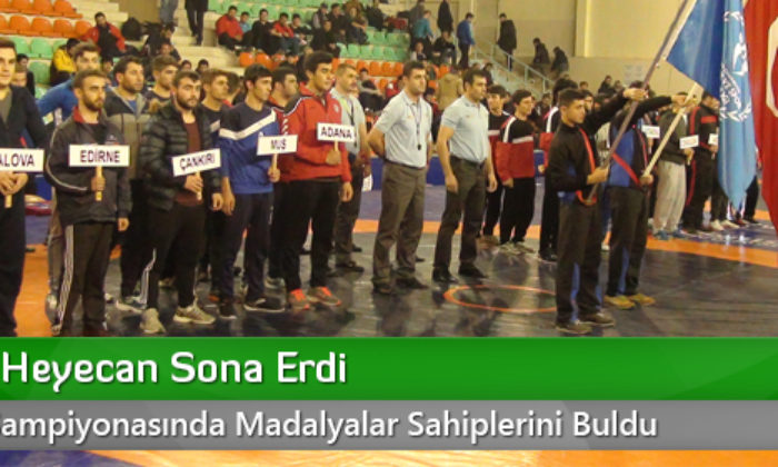 Güreşte Heyecan Sona Erdi