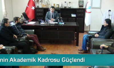 Hastanenin Akademik Kadrosu Güçlendi