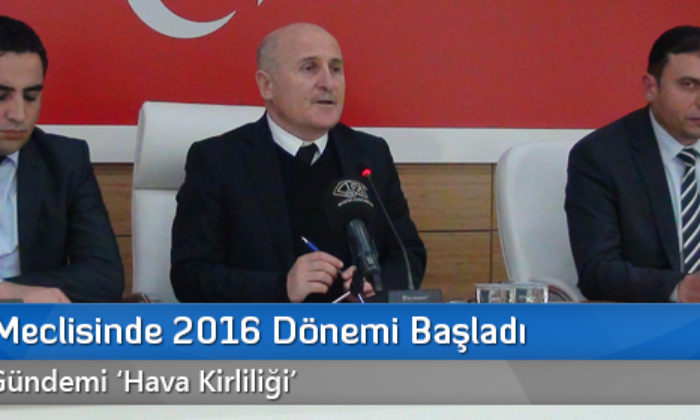 İl Genel Meclisinde 2016 Dönemi Başladı