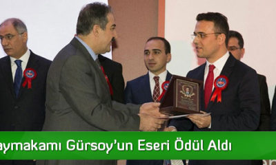 İskilip Kaymakamı Gürsoy’un Eseri Ödül Aldı