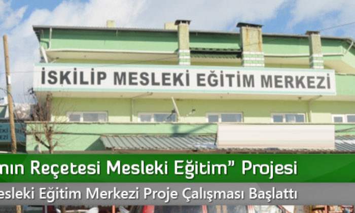 “İstihdamın Reçetesi Mesleki Eğitim” Projesi
