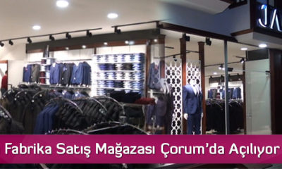 Jakamen Fabrika Satış Mağazası Çorum’da Açılıyor