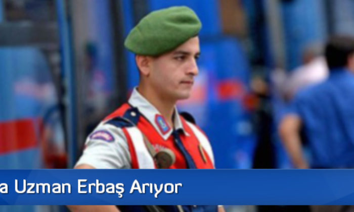 Jandarma Uzman Erbaş Arıyor