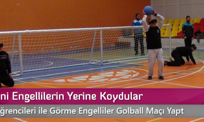 Kendilerini Engellilerin Yerine Koydular