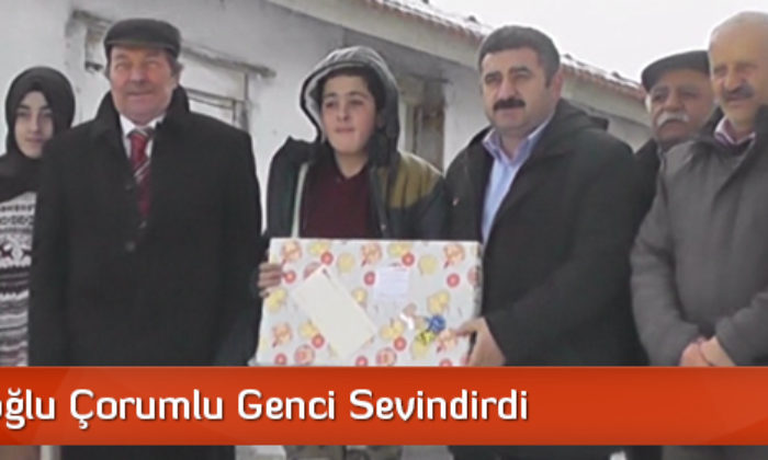 Kılıçdaroğlu Çorumlu Genci Sevindirdi