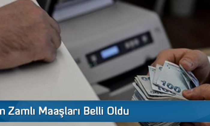 Memurun Zamlı Maaşları Belli Oldu
