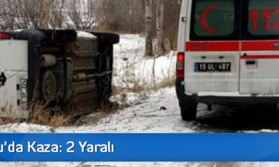 Sungurlu’da Kaza: 2 Yaralı