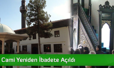 Velipaşa Cami Yeniden İbadete Açıldı