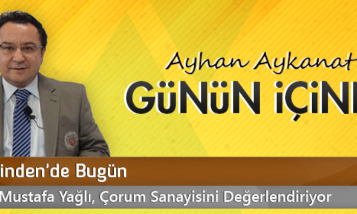 Yağlı, Çorum Sanayisini Değerlendiriyor