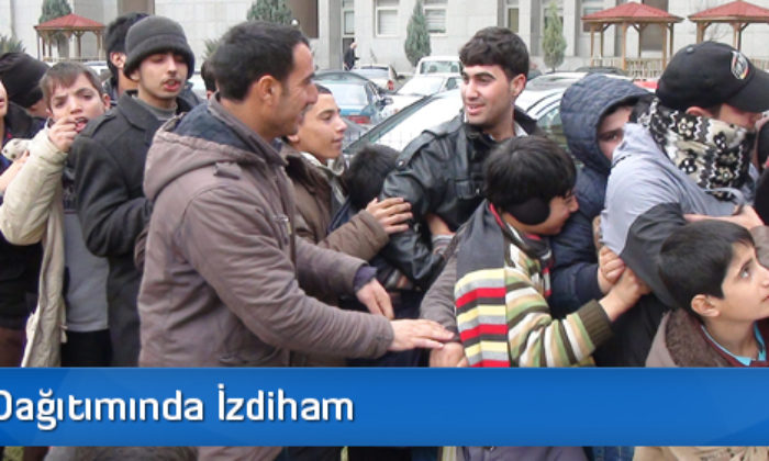 Yardım Dağıtımında İzdiham