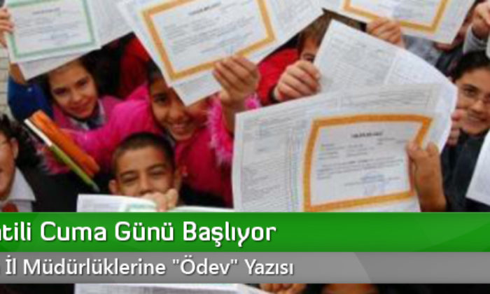 Yarıyıl Tatili Cuma Günü Başlıyor