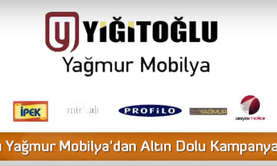 Yiğitoğlu Yağmur Mobilya’dan Altın Dolu Kampanya