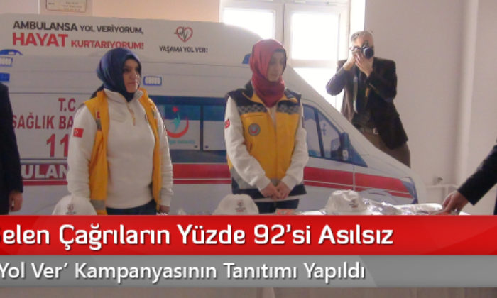 112’ye Gelen Çağrıların Yüzde 92’si Asılsız