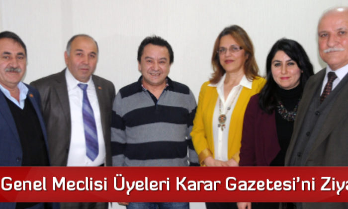 CHP’li İl Genel Meclisi Üyeleri Karar Gazetesi’ni Ziyaret Etti