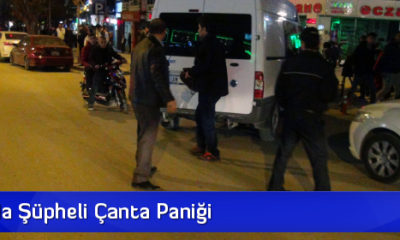 Çorum’da Şüpheli Çanta Paniği