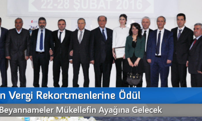 Çorum’un Vergi Rekortmenlerine Ödül