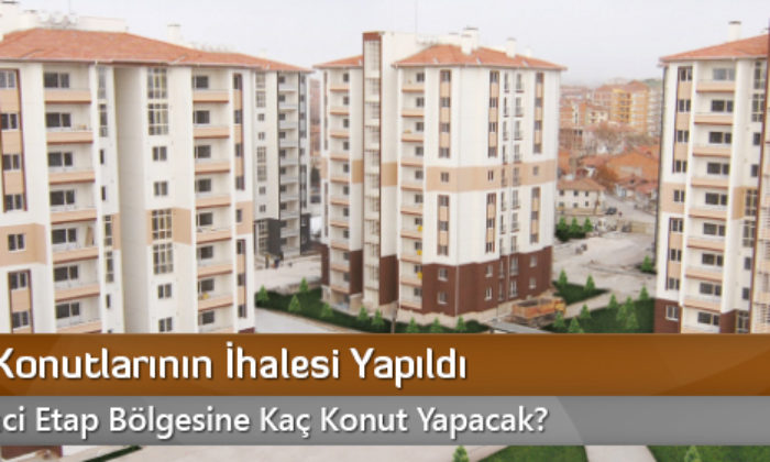 Devane Konutlarının İhalesi Yapıldı