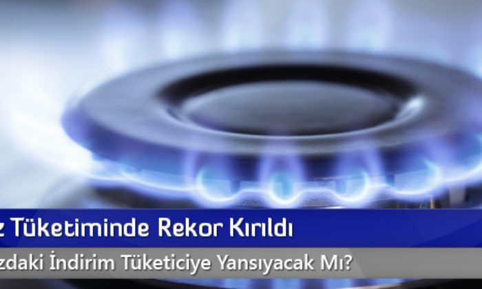 Doğalgaz Tüketiminde Rekor Kırıldı