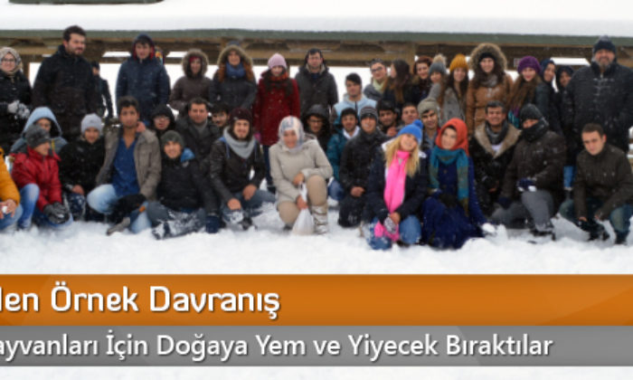 Gençlerden Örnek Davranış