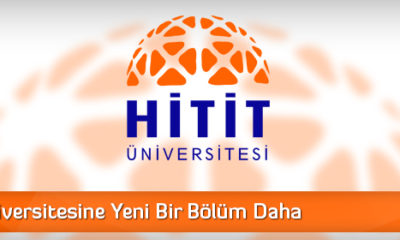 Hitit Üniversitesine Yeni Bir Bölüm Daha