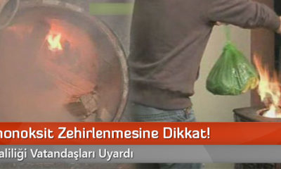 Karbonmonoksit Zehirlenmesine Dikkat!