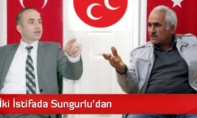 MHP’de İki İstifa da Sungurlu’dan