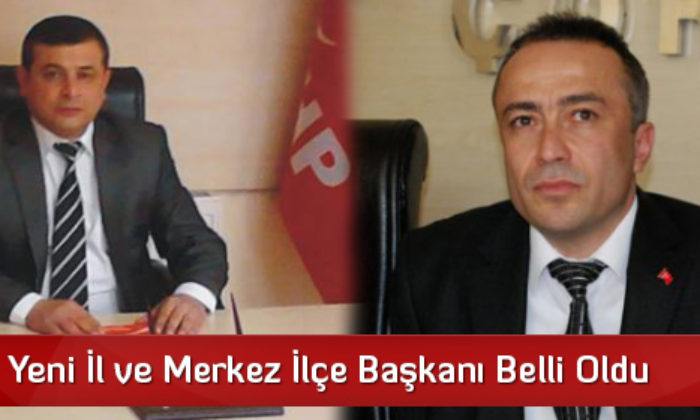 MHP’nin Yeni İl ve Merkez İlçe Başkanı Belli Oldu