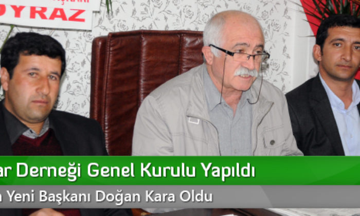 Muhtarlar Derneği Genel Kurulu Yapıldı