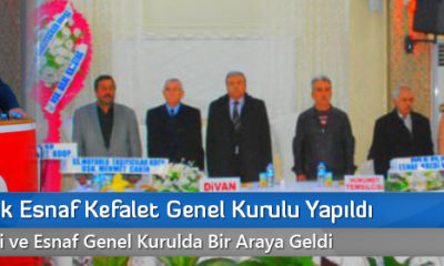 Osmancık Esnaf Kefalet Genel Kurulu Yapıldı