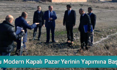 Sungurlu Modern Kapalı Pazar Yerinin Yapımına Başlandı