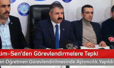 Türk Eğitim-Sen’den Görevlendirmelere Tepki