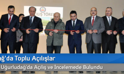 Uğurludağ’da Toplu Açılışlar