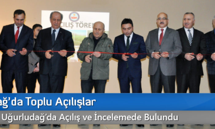 Uğurludağ’da Toplu Açılışlar