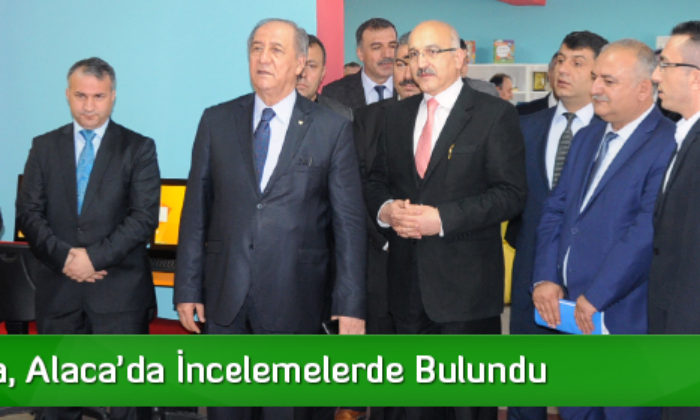 Vali Kara, Alaca’da İncelemelerde Bulundu
