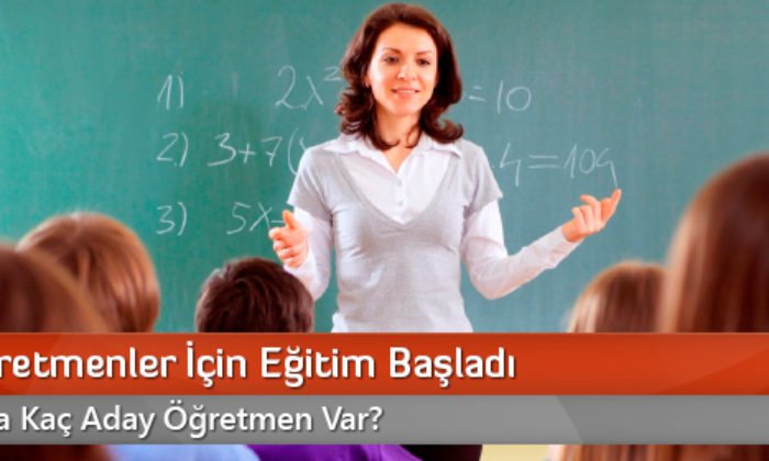Aday Öğretmenler İçin Eğitim Başladı
