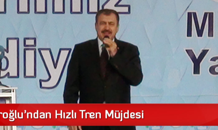 Bakan Eroğlu’ndan Hızlı Tren Müjdesi