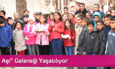 “Çiğdem Aşı” Geleneği Yaşatılıyor