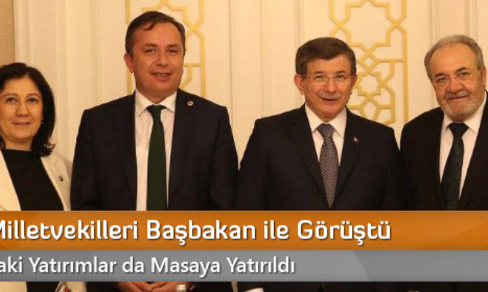Çorum Milletvekilleri Başbakan ile Görüştü
