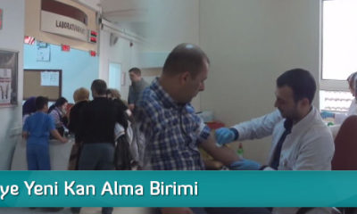 Hastaneye Yeni Kan Alma Birimi