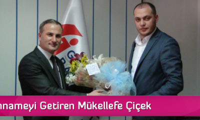 İlk Beyannameyi Getiren Mükellefe Çiçek