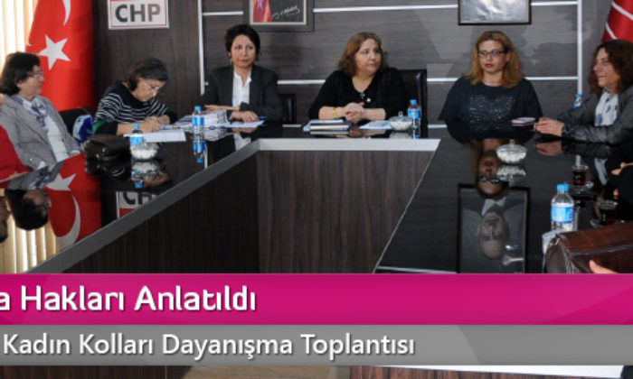 Kadınlara Hakları Anlatıldı