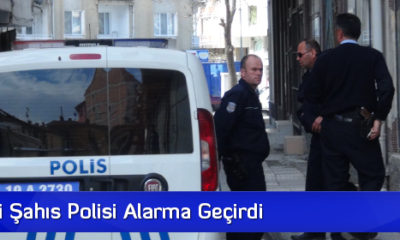 Kelepçeli Şahıs Polisi Alarma Geçirdi