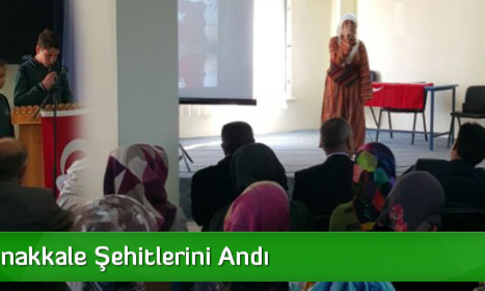 Laçin Çanakkale Şehitlerini Andı